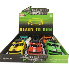 Kitabevimden Ctoy Oyuncak Yarış Arabası Sürtmeli CTOY-9823-60-6-PKT