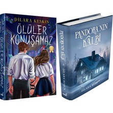 İndigo Kitap Ölüler Konuşamaz Ciltli ve Pandora’nın Kalbi 2 Ciltli (Dilara Keskin) 2'li Set