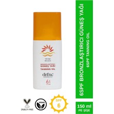 Dr.Fnc Bronzlaştırıcı Güneş Yağı 6 Spf 150ML