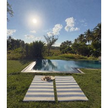 Ege Cotton Plaj Havlusu Çift Dokulu Peştemal & Havlu – Hızlı Kuruyan, Kum Tutmayan, Hafif Büyük Deniz Havlusu 80 x 140 cm