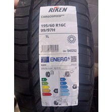 Riken 195/60R16C 99/97H Cargo Speed Evo Ticari (2026) Yaz Lastiği