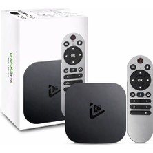 Ferro Zoku 4K Android Tv Box Akıllı Tv Kutusu Sesli Kumandalı Wifi Medya Oynatıcı