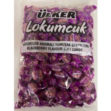 Ülker Lokumcuk Böğürtlen Aromalı Yumuşak Şekerleme 1 Kg.