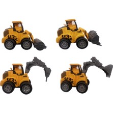 Kitabevimden Öz Ka Oyuncak Basmalı Inşaat Arabaları 3301-12-PKT