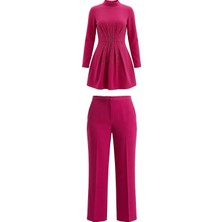 Senna Design Kadın Sky Takım - Fuşya