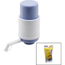 Ethab Ticaret Büyük - Düz   Manuel  Damacana Su Pompası  Poşetli Ambalaj   Damlama Önleyici Kapak (4457)