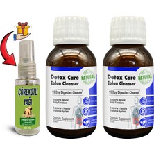 Detos Detox Care: 2 Adet 15 Günlük Pratik Şurup Formülü + 30 ml Çörek Otu Masaj Yağı