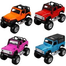 Kitabevimden Sunman Metal Araba Safarı Jeep 13 Cm.ses/ışık(Adet Fiyatı) FY80708