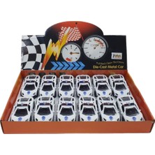 Kitabevimden Asya Oyuncak Metal Polis Arabası 1/30 ILK-001-12-PKT