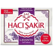 Hacı Şakir 600 gr Lavanta Kalıp Sabun Saf ve Doğal Temizlik İçin Yeni Formül