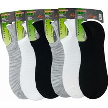 Koza Erkek 6'lı Bambu Kokulu Dikişsiz Soft Yıkamalı Sneaker Çorap