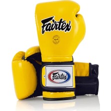 Fairtex Bgv9 Meksika Stili Sarı Boks Eldivenleri Yüksek Yoğunlukta Lateks Sünger Yastıkla Tasarlandı
