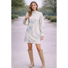 Alexander Gardi Özel Koleksiyon Oversize Denim Elbise (5020)