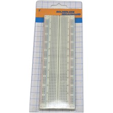 CHESTER 830 Pin MB-102 Solderless Breadboard Şeffaf Devre Tahtası Prototip Geliştirme Kartı Arduino Uyumlu