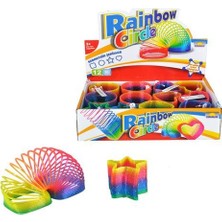 Kitabevimden Sun-Rnb-Zap-Rainbow Şeffaf Renkli Şekilli  Stres Yayı (Adet Fiyatı) 4A.12D.
