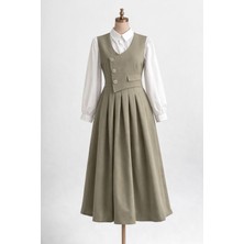 Nirva Butik Düğmeli Tesettür Jile