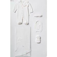CiccimBaby Ciccim Baby Hastane Çıkışı 5li Tulumlu Spring Joy Ekru