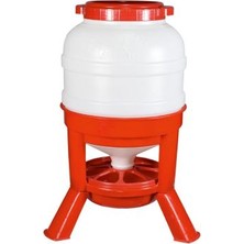 Üzümoğlu 1 Adet Yemlik 30 kg Tripod Ayaklı Tavuk Kaz Ördek Bıldırcın Güvercin Otomatik Yemlik