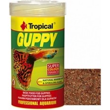 Tropical Guppy 250ML 50GR Akvaryum Balıkları İçin  Beslenme Türü
