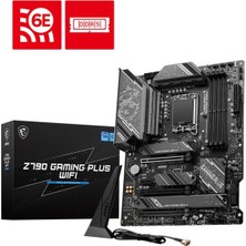Erdo Ticaret Msı Z790 Gamıng Plus Wıfı Ddr5 7200MHZ 1xhdmı 1xdp 4xm.2 USB 3.2 Atx 1700P (12. / 13. ve 14. Nesil I
