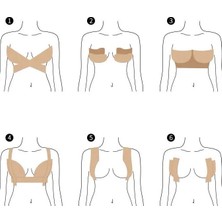 Urfakent Göğüs Dikleştirme Bandı S Beden 2.5 Cm.
