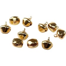 Urfakent Amigurimi Mini Çan Altın Renk Çan 5'li