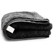 Vizyon Park Gri Mikrofiber Ultra Kalın Çift Yüzlü Araç Kurulama Bezi 50 x 70 cm 440 Gsm Universal Araçlar İçin