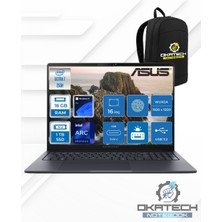 Asus Expertbook B5 Intel Core Ultra 7 255H Aı 16 GB Ddr5 1 Tb SSD 16" Wuxga IPS 300NITS WİN11PRO Taşınabilir Bilgisayar B5605CCA-U716512B1D02
