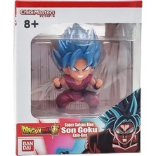 Bandai Dragon Ball Super Super Saiyan Blue Son Goku Kaioken Figür 8 cm Chibi Masters