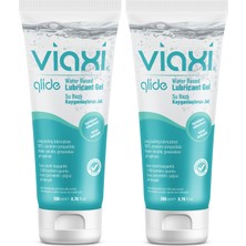 Viaxi Glide Doğal Kayganlaştırıcı Jel 200 Ml Aromasız Ekstra Kayganlaştırıcı 2 Adet