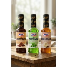 Kent Boringer Kahve Şurupları Avantajlı 3'lü Set (Çikolata-Nane-Irish Cream) 355ML X3