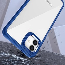Galaxy A04E Kılıf Renkli Kenar Arkası Şeffaf Flora Silikon
