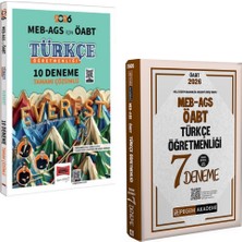 Anla Kazan Yayınları Yargı 2026 Meb-Ags Öabt Türkçe Öğretmenliği 10 Deneme & Meb Ags Öabt Türkçe Öğretmenliği 7 Deneme Pegem Seti