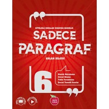 Newton Yayınları Lgs 6.sınıf Sadece Paragraf Soru Bankası