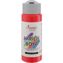 Kırmızı Akrilik Boya 60ML