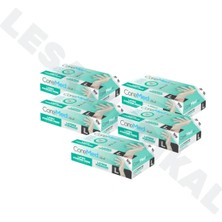 Bisepetim Coremed Pudrasız Lateks Eldiven L Beden 5'li Paket