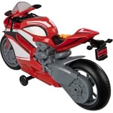 Teamsterz Street Moverz Sesli ve Işıklı Motorsiklet - Kırmızı