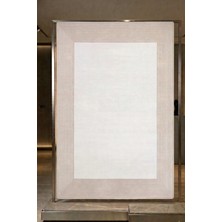 Ceremony Home Modern Bej Krem Leke Tutmaz Salon ve Oturma Odası Halısı