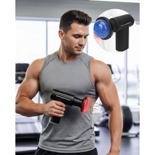 MK Beykoz Şarjlı Masaj Tabancası Sıcak Soğuk Terapi Sessiz Güçlü Motorlu