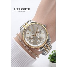 Lee Cooper Çelik Kordonlu Iç Fonksiyonları Aktif 2 Yıl Garantili Kadın Kol Saati BFF.08328.230