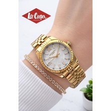 Lee Cooper Çelik Kordonlu 3 Atm Suya Dayanıklı 2 Yıl Garantili Kadın Kol Saati BFF.08303.120