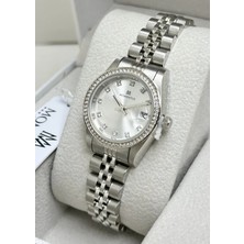 Momentus Orijinal 2 Yıl Garantili Gümüş Renk Çelik Kadın Kol Saati ILKSW135S-02SS