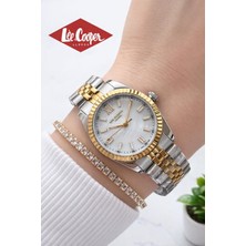 Lee Cooper Çelik Kordonlu 3 Atm Suya Dayanıklı 2 Yıl Garantili Kadın Kol Saati BFF.08303.220