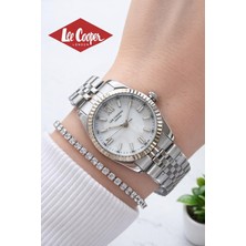 Lee Cooper Çelik Kordonlu 3 Atm Suya Dayanıklı 2 Yıl Garantili Kadın Kol Saati BFF.08303.320