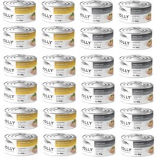 Molly 2 Çeşit Karma Kitten Yavru Kedi Konservesi 85 Gr. x 24 Adet