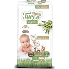 Baby Turco Doğadan 1 Numara Newborn 200 Adet