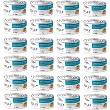 Molly Sterilised Ton Balıklı Jöle Içinde Kısır Kedi Konservesi 85 Gr. x 24 Adet