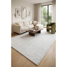 Ceremony Home  Beyaz Düz Renk Oturma Odası Halısı ve Salon Halısı