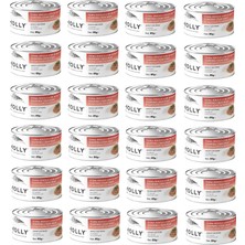 Molly Ton ve Yengeçli Et Suyu Içinde Yetişkin Kedi Konservesi 85 Gr. x 24 Adet