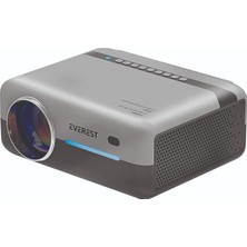 Erdo Ticaret Everest PJ03 Upper Pro 1920*1080P 8000 Lümen 300 Ansl Android 9.0 4K Ekran Yansıtmalı Full Hd Projek